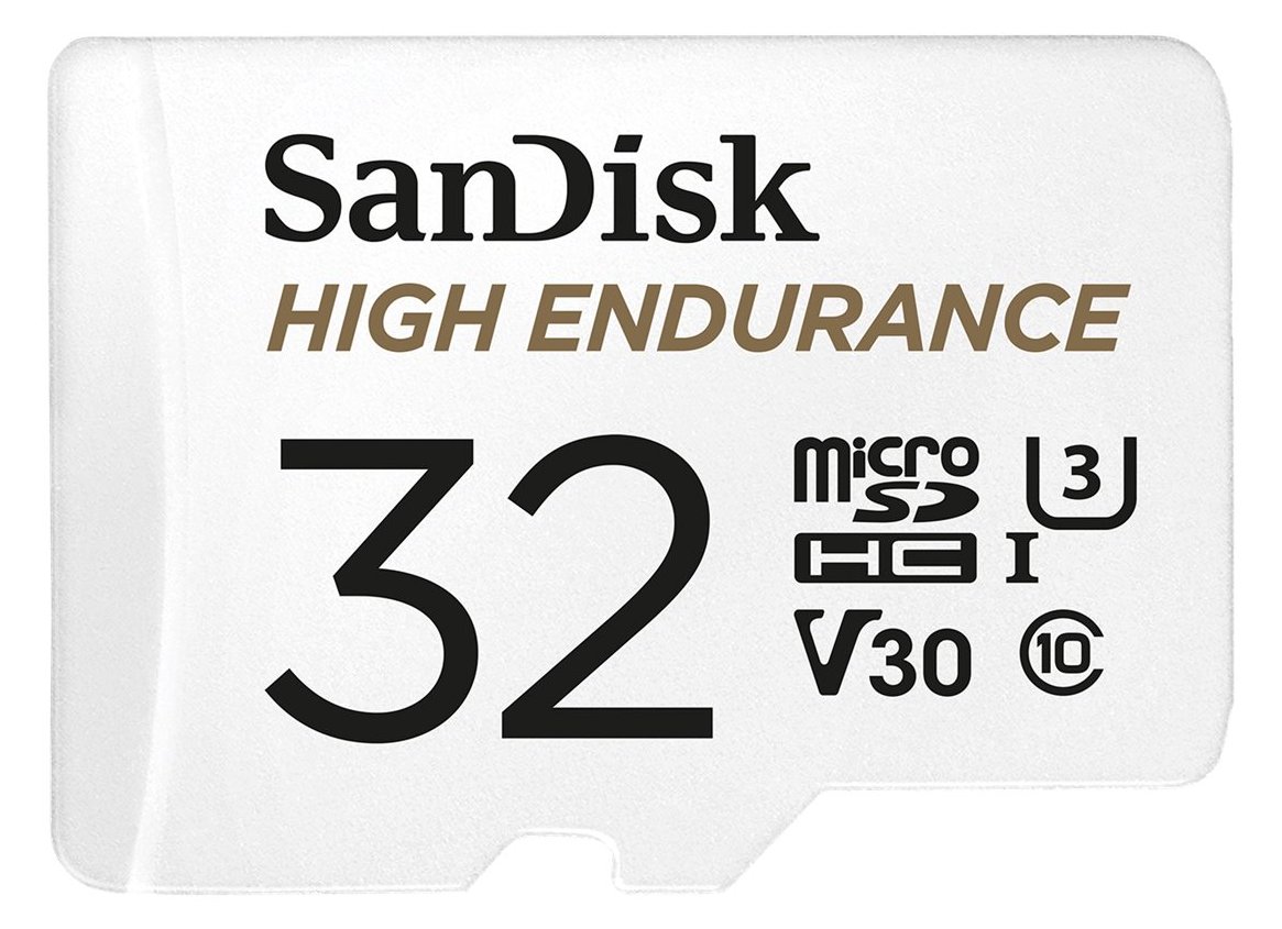 SanDisk High Endurance - Flash-Speicherkarte (microSDHC/SD-Adapter inbegriffen)