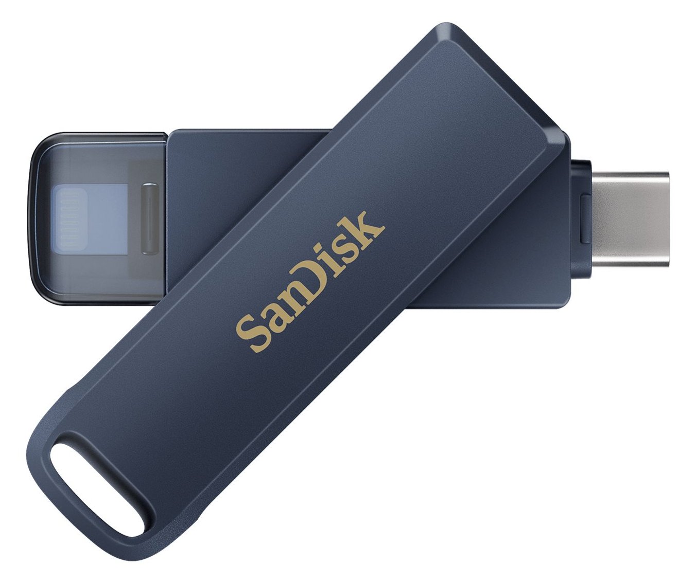 SanDisk iXpand Phone Drive 128GB USB-C Metal Sky - Flash-Speicher - unsortiert