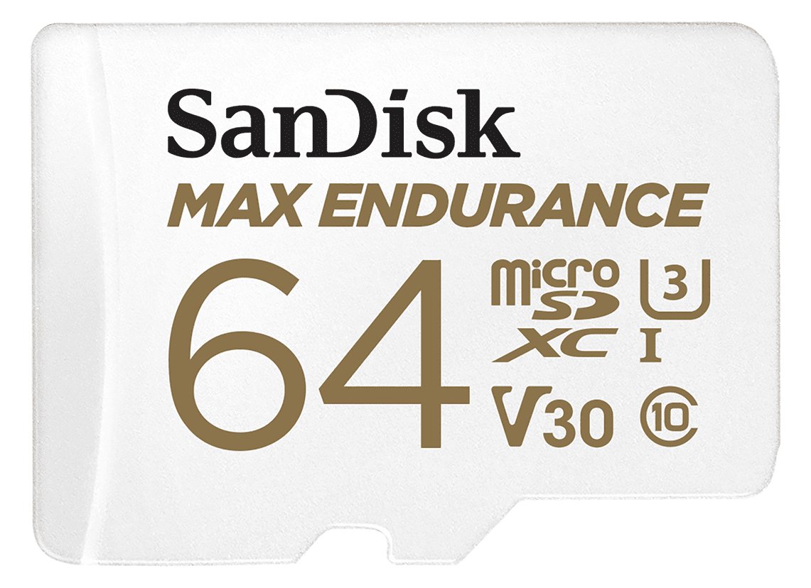 SanDisk Max Endurance - Flash-Speicherkarte (microSDXC-an-SD-Adapter inbegriffen)