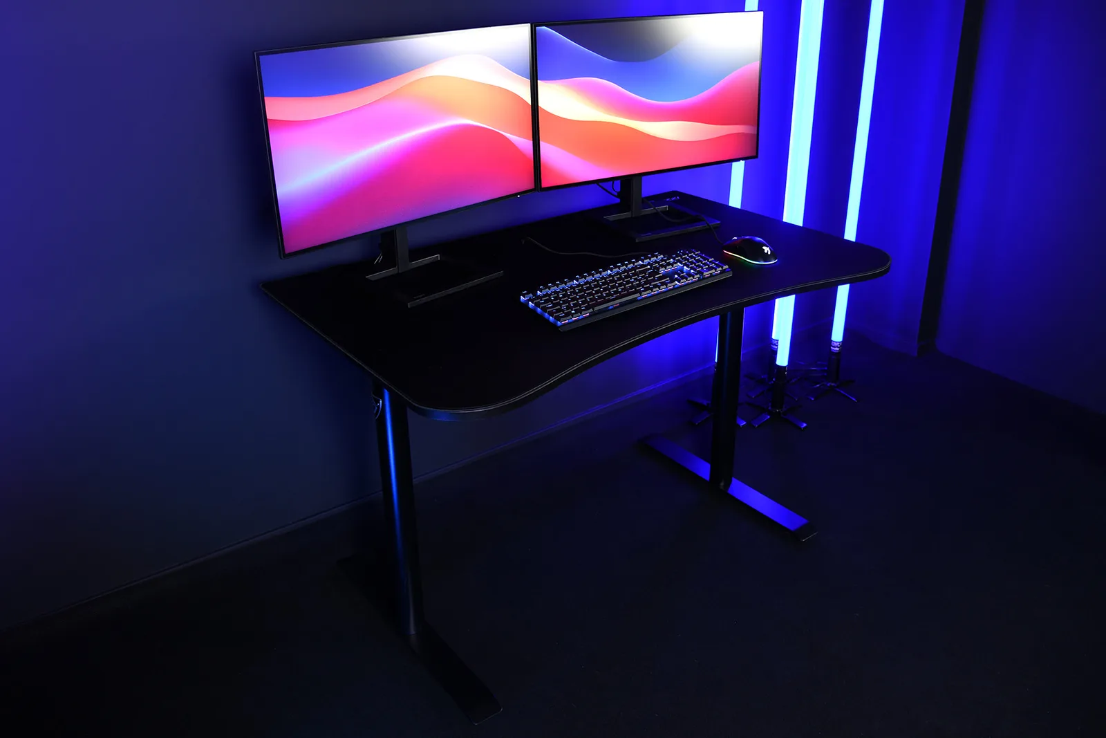 Arozzi Gaming-Tisch Arena Small PureBlack 114x71cm, Ansicht 3