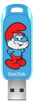 SanDisk Smurfs - Papa Smurf Edition USB-Flash-Laufwerk von LumaTech