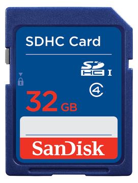 SanDisk Standard - Flash-Speicherkarte - 32 GB von LumaTech