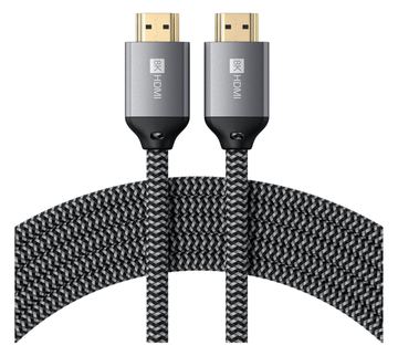 Satechi ST-8KHC2MM - 2 m - HDMI Typ A (Standard) - HDMI Typ A (Standard) - Grau von LumaTech