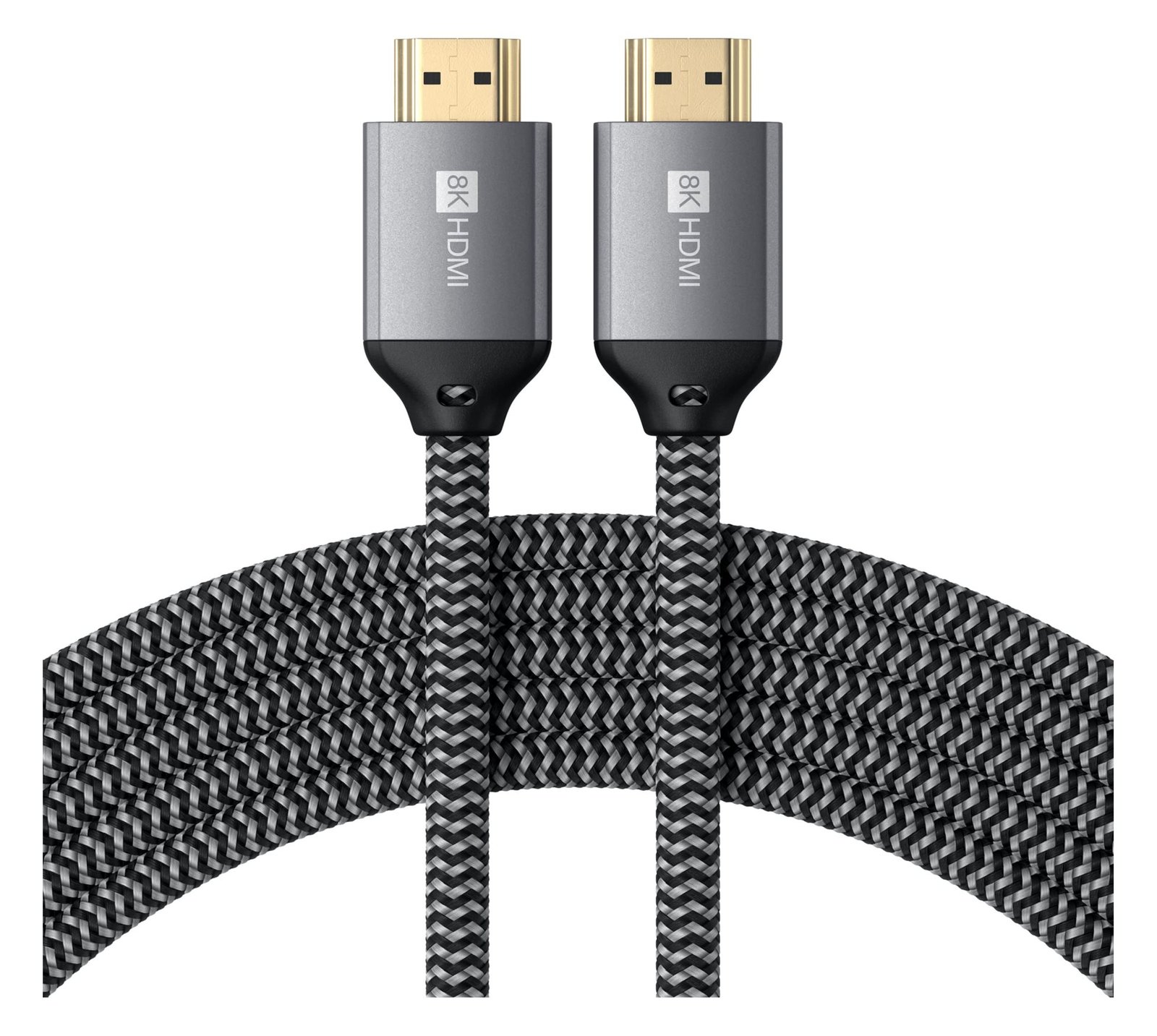 Satechi ST-8KHC2MM - 2 m - HDMI Typ A (Standard) - HDMI Typ A (Standard) - Grau