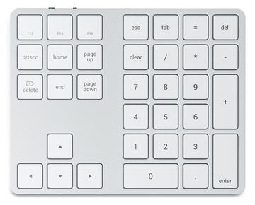 Satechi ST-XLABKS - Bluetooth - 33 - Universal - Silber von LumaTech