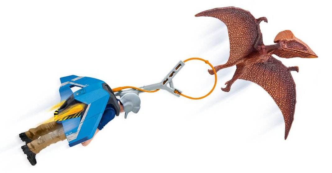 Schleich Dinosaurs Jetpack Chase - 4 Jahr(e) - Dinosaurier - Blau - Braun