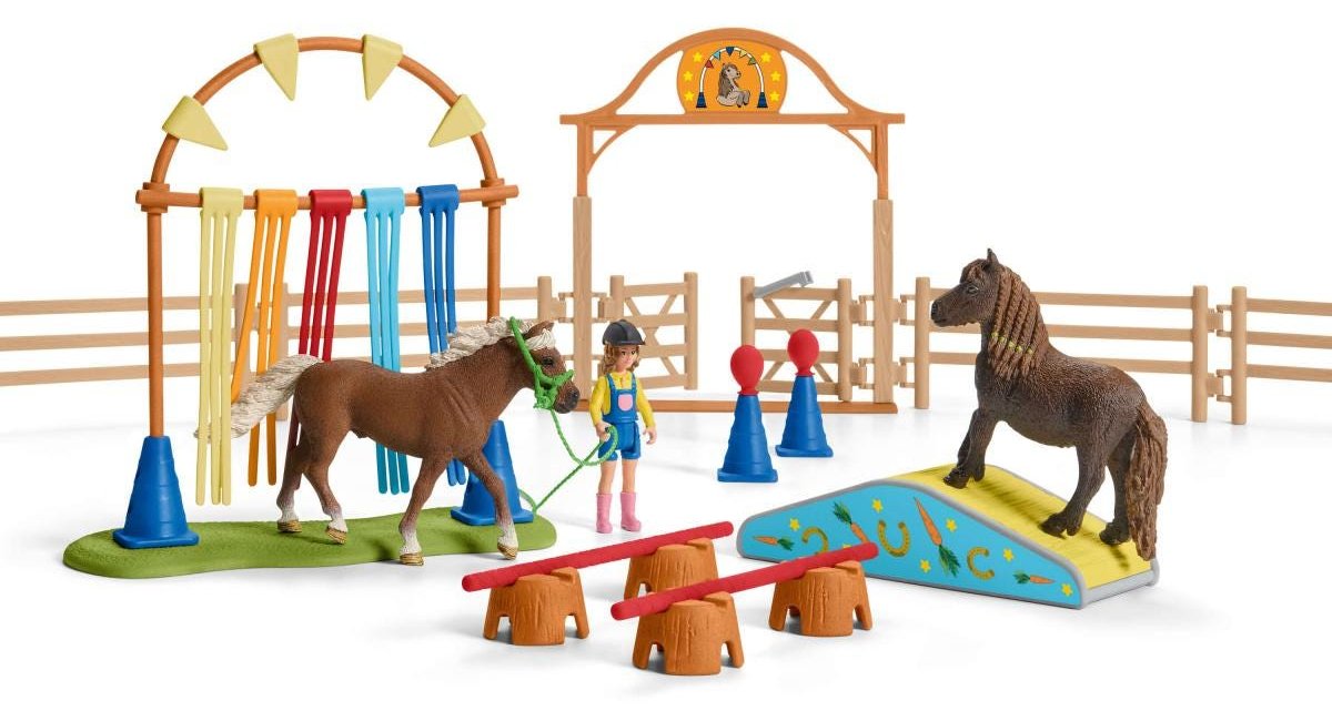 Schleich Farm Life Pony Agility Training - Junge/Mädchen - 3 Jahr(e) - Mehrfarbig - 8 Jahr(e) - Tiere - Bauernhof