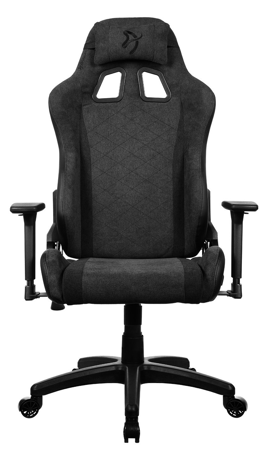 Arozzi Gaming Stuhl Avanti Dark grey SoftFabric, 120 kg, Gepolsterter Sitz, Gepolsterte Rückenlehne