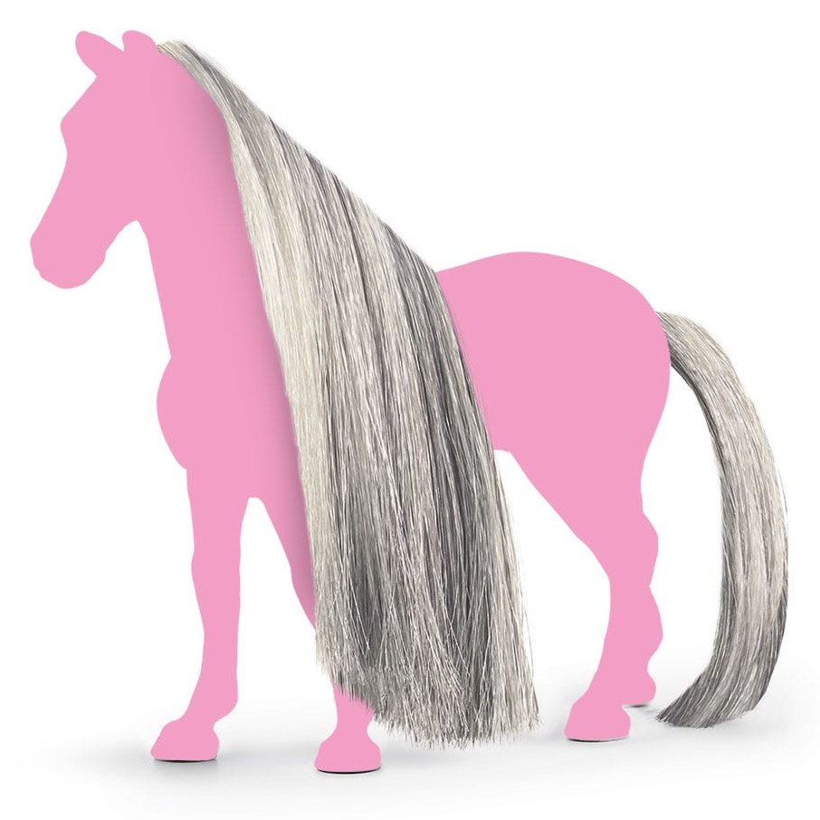 Schleich HORSE CLUB Sofia’s Beauties Haare Beauty Horses Grey - Spielzeugfiguren-Frisur - 3 Jahr(e) - Grau