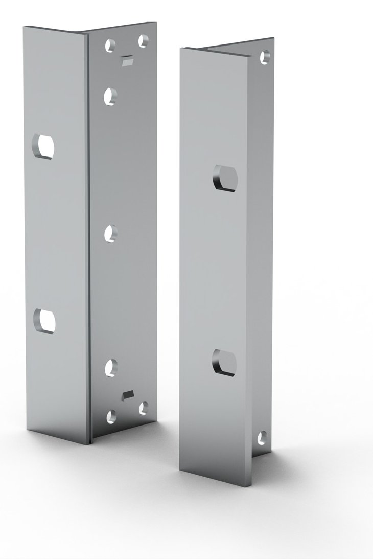 SCHROFF 19BRACKET 3U W/O.HANDLE 2PCS