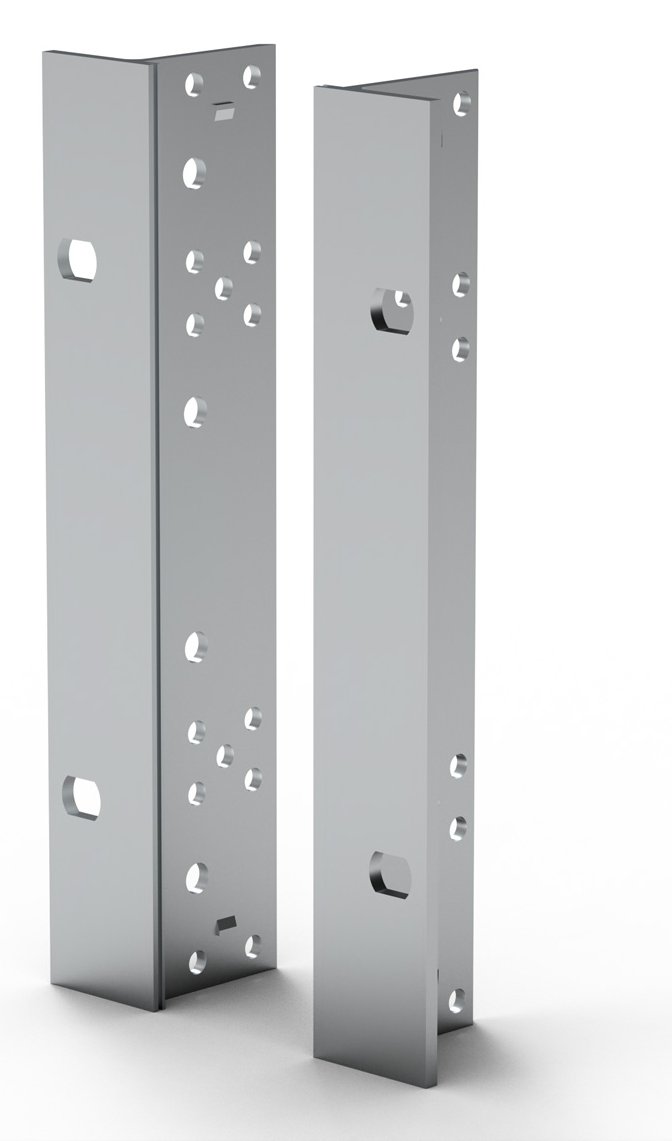 SCHROFF 19BRACKET 4U W/O.HANDLE 2PCS - Rack-Zubehör