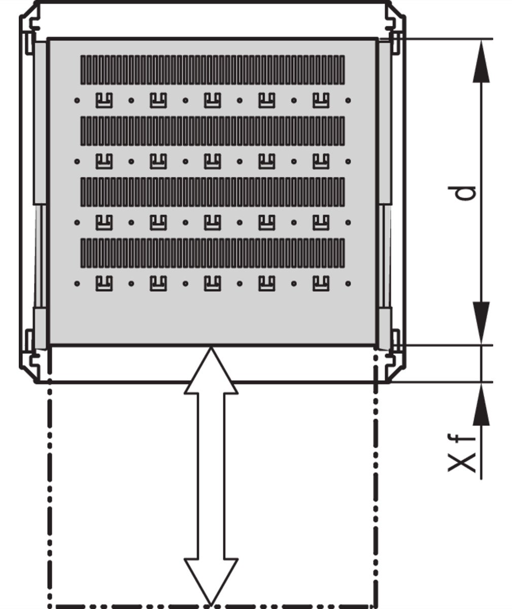 SCHROFF 19FA AUS C 700 VOL 7035 - Rack-Zubehör 22130355 - Rack-Zubehör