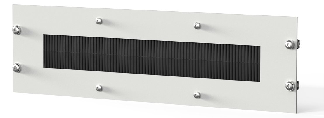 SCHROFF 19PANEL 3U BRUSH CABLE ENTRY - Rack-Zubehör