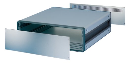 SCHROFF 30823-024 - Belüftet Blindplatte - Silber - Aluminium - 3U