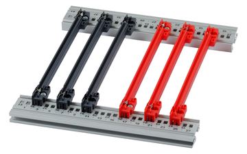 SCHROFF GUIDE RAIL ACCY KIT 220D 2MM RED (10PCS) von LumaTech