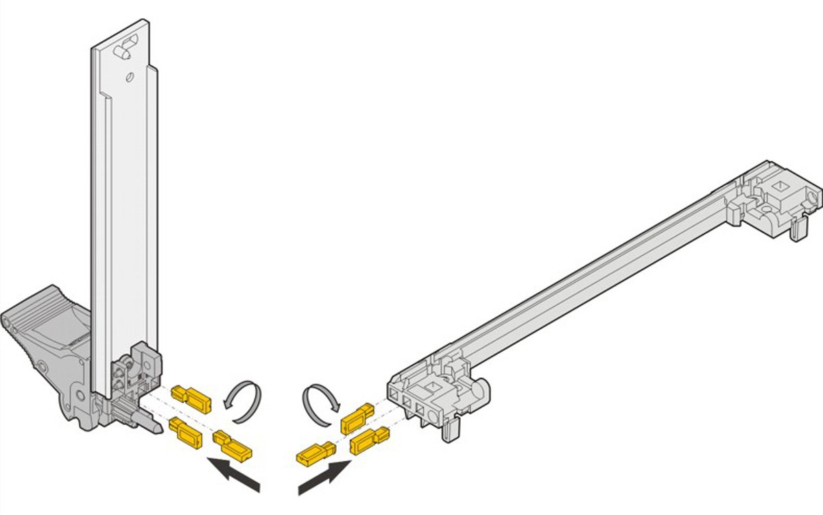 SCHROFF KEYING/CODING PEG 7035 100PCS/KIT