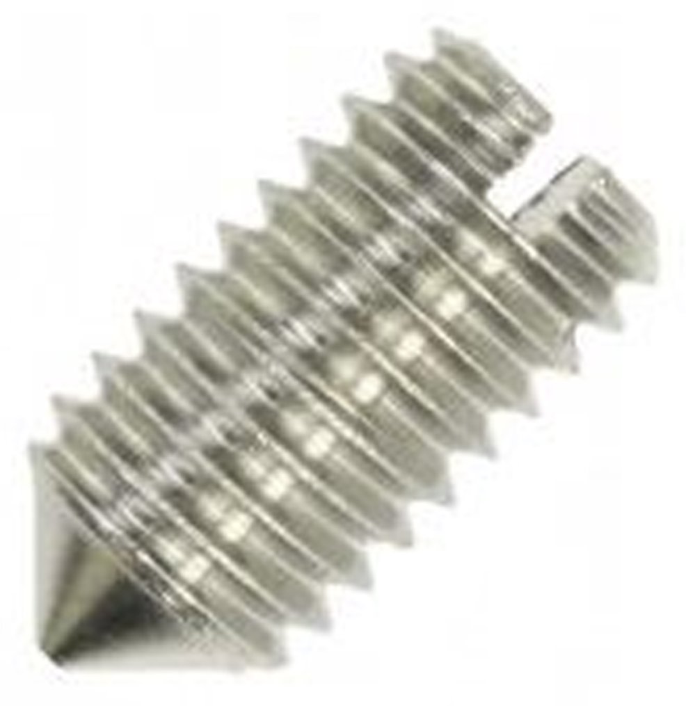 SCHROFF SCREW GRUB SLOT M2.5X8(100X)