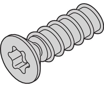 SCHROFF SCREW TORX CSK 2.5X7.7 (100PC/KIT) von LumaTech