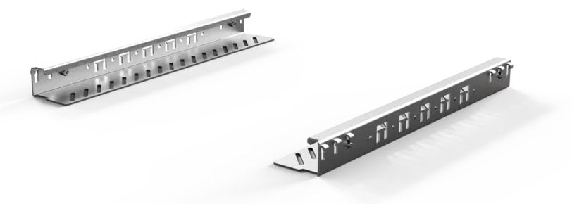 SCHROFF SLIDERAIL 600D HEAVY/DUTY(2X)