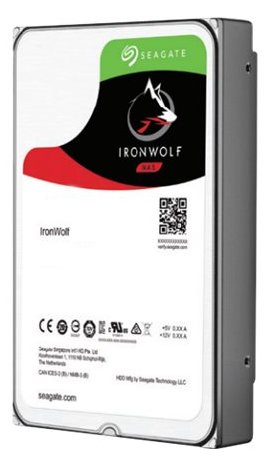Seagate IronWolf ST10000VN000 - Festplatte - 10 TB - intern - 3.5 (8.9 cm)