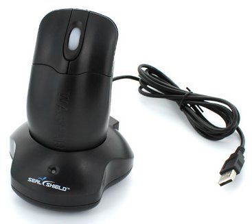 Seal Shield Storm - Beidhändig - Optisch - RF Wireless - 1000 DPI - Schwarz