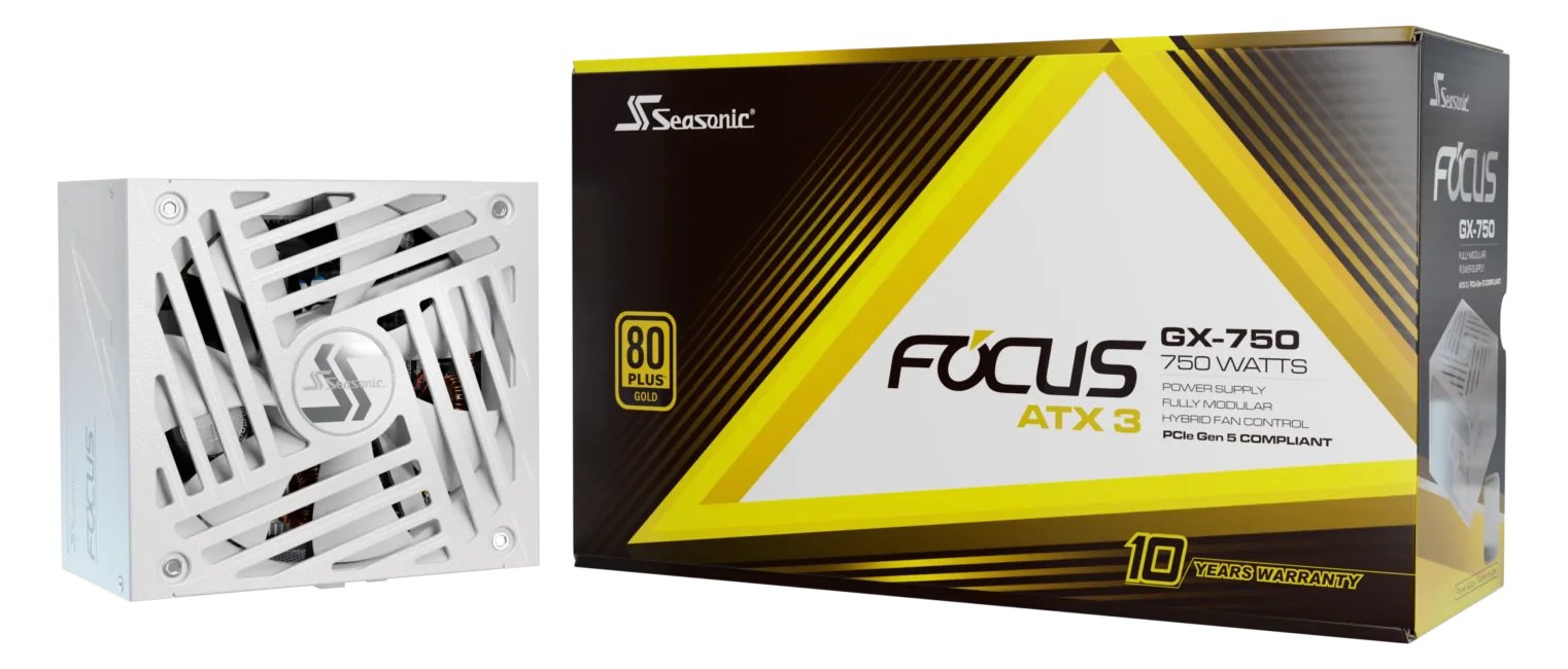Seasonic Focus GX-750 V4 750W ATX3.0 white null Watt