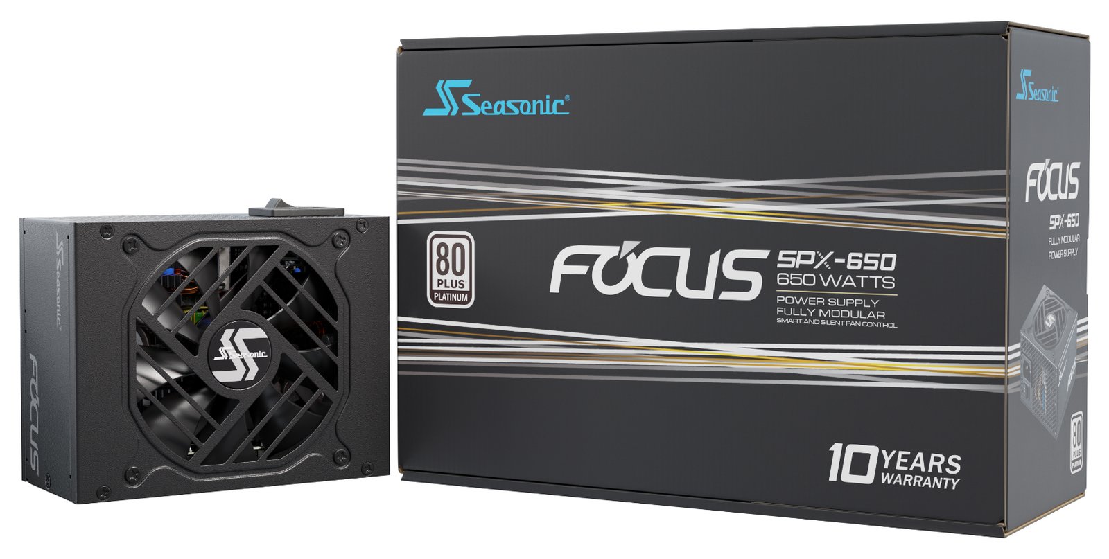 Seasonic FOCUS-SPX-650 - 650 W - 100 - 240 V - 50 - 60 Hz - 9 - 4.5 A - 120 W - 648 W