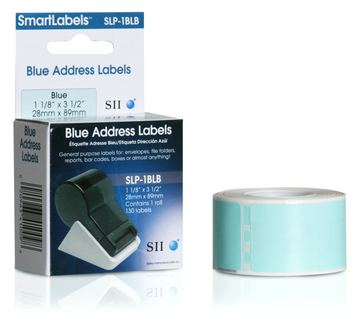 Seiko Instruments Blau - 28 x 89 mm 130 Stck. (1 Rolle(n) von LumaTech