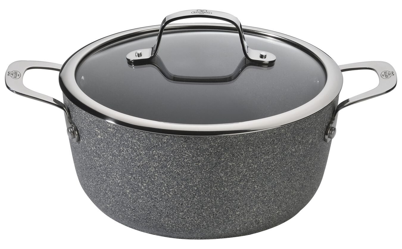 Ballarini 75002-826-0 - 2,67 l - Rund - Grau - Aluminium - Titan - Edelstahl