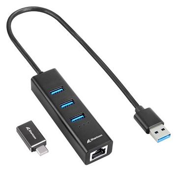 Sharkoon 4044951037575 - Kabellos - USB 3.2 Gen 1 (3.1 Gen 1) Type-C - Schwarz - USB 3.2 Gen 1 (3.1 Gen 1) Type-A von LumaTech