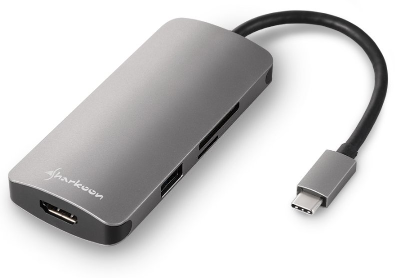 Sharkoon Dockingstation - USB-C - HDMI