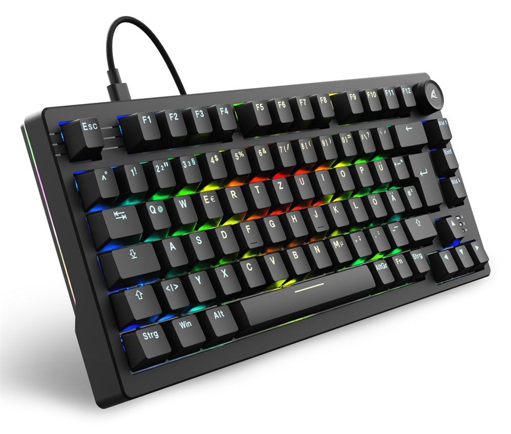 Sharkoon Gaming Tastatur Skiller SGK25 schwarz - TL: Deutsch, QWERTZ