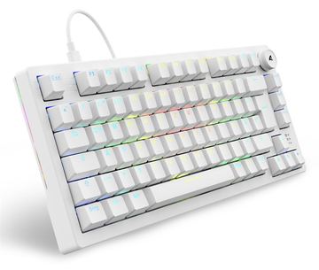 Sharkoon Gaming Tastatur Skiller SGK25 weiß - TL: Deutsch, QWERTZ von LumaTech