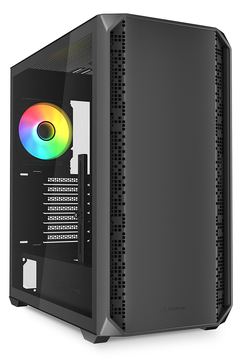 Sharkoon Gehäuse AK2 RGB ATX 1x Glas schwarz - Midi/Minitower - ATX von LumaTech