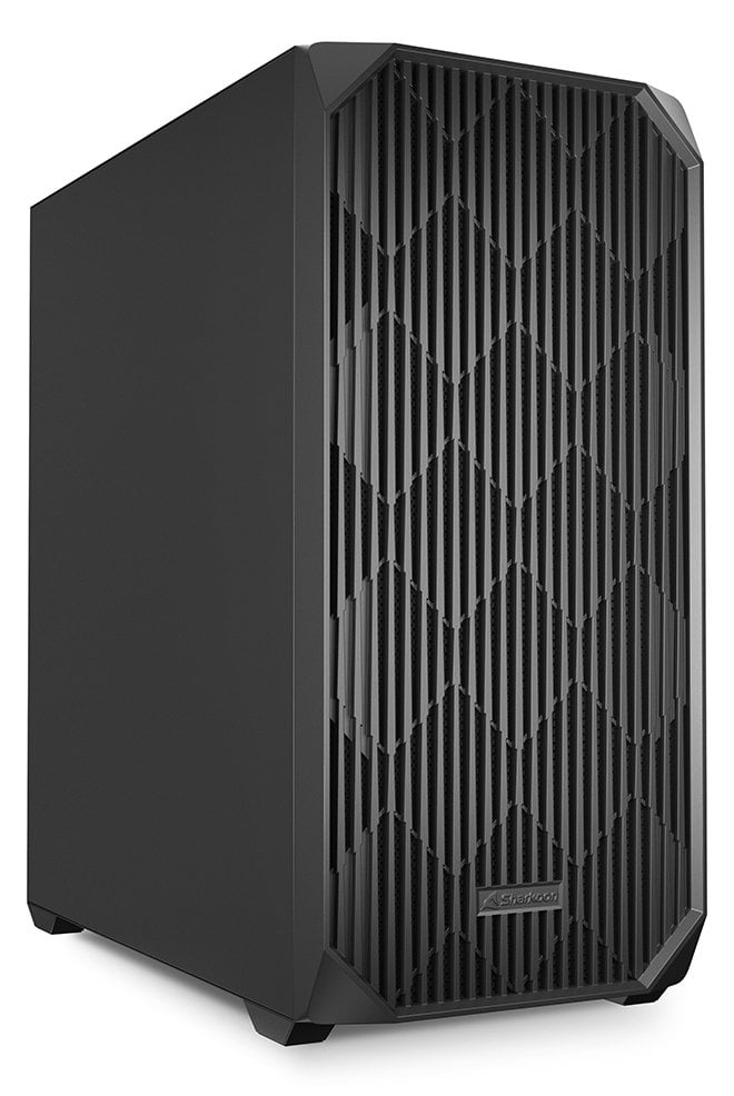 Sharkoon Gehäuse AK3 ATX 1x Metall schwarz - Tower - ATX