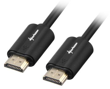 Sharkoon HDMI-Kabel mit Ethernet - HDMI männlich zu HDMI männlich von LumaTech