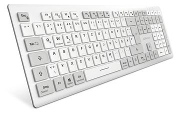 Sharkoon OfficePal K30W weiß Rubberdome - TL: Deutsch, QWERTZ von LumaTech