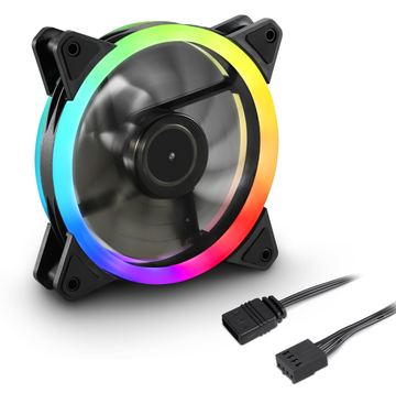 Sharkoon SHARK Blades PWM RGB - Gehäuselüfter von LumaTech