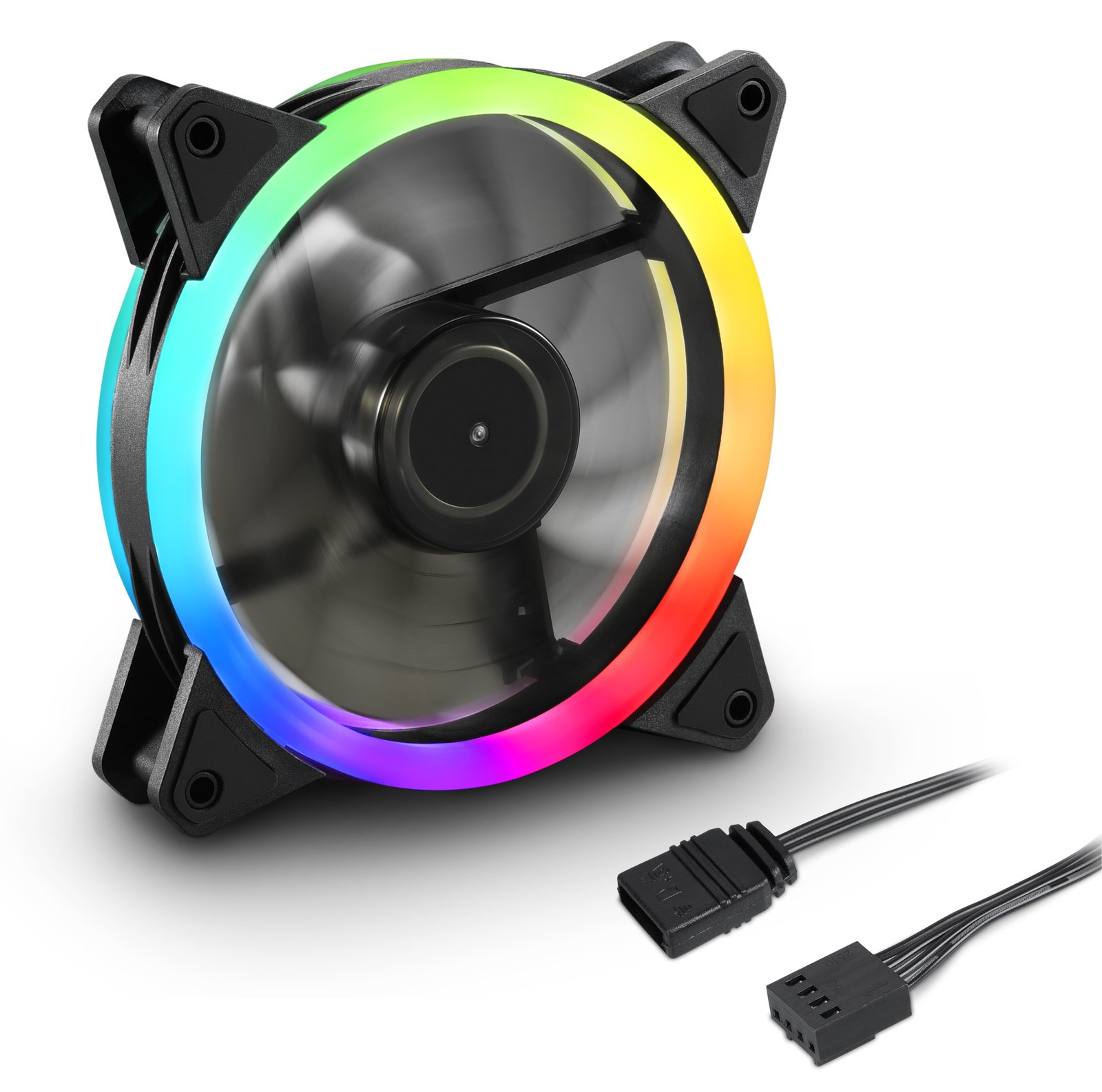 Sharkoon SHARK Blades PWM RGB - Gehäuselüfter