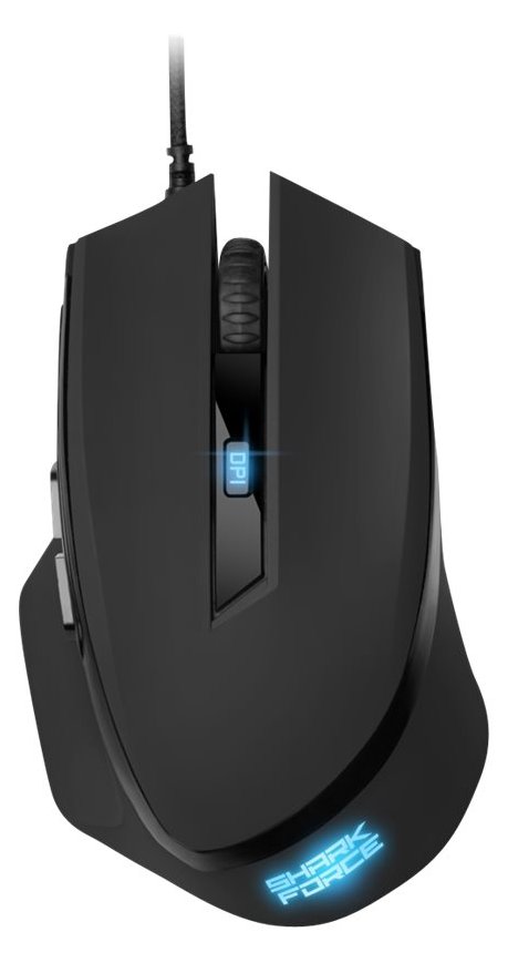 Sharkoon SHARK Force II - Maus - optisch - 6 Tasten