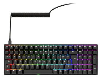 Sharkoon Tastatur - 96% - Hintergrundbeleuchtung - USB - Tastenschalter: Gateron G Pro 3.0 Yellow - TL: Deutsch, QWERTZ von LumaTech