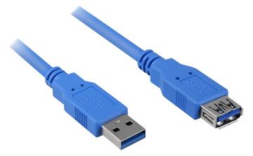 Sharkoon USB-Verlängerungskabel - USB Typ A (W) von LumaTech