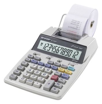 Sharp EL-1750V - Druckrechner - LCD - 12 Stellen von LumaTech
