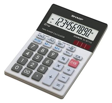 Sharp EL-M711G - Desktop-Taschenrechner - 10 Stellen von LumaTech