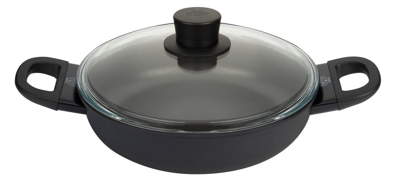 Ballarini 75002-923-0 - Rund - Serving pan - Schwarz - Keravis - Aluminium - Thermo-Punkt