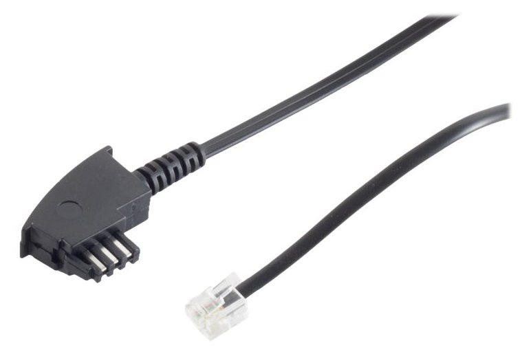 ShiverPeaks S-Impuls - Telefonkabel - TAE-F (M) zu RJ-11 (6-polig)