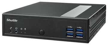 Shuttle Barebone slim DL40N Intel N150 - Barebone - DisplayPort von LumaTech
