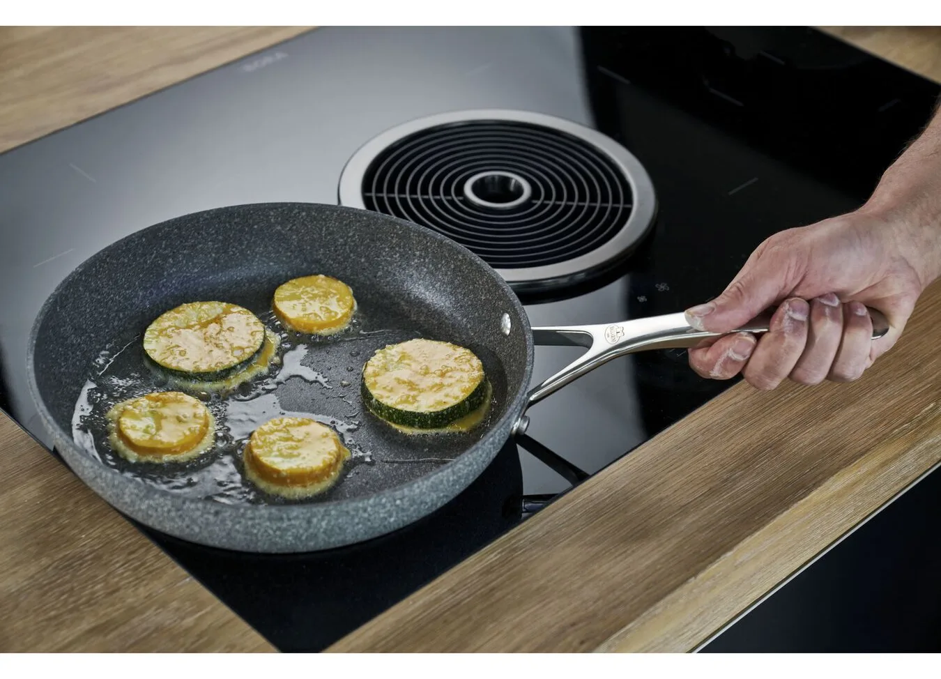 Ballarini Salina - Rund - Allzweckpfanne - Anthrazit - Titan - Salina - Aluminium, Ansicht 3