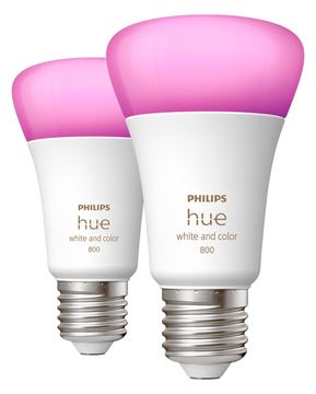 Signify Philips Hue - LED-Lampe - Form: A60 - E27 - 6.5 W (Entsprechung 60 W) von LumaTech