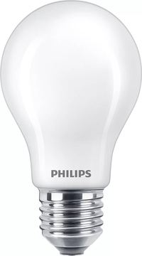 Signify Philips LED Classic - LED-Lampe - Form: A60 - matt Finish - E27 - 10.5 W (Entsprechung 100 W) von LumaTech